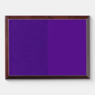 Purple Glitter Split Custom Award Plaque
