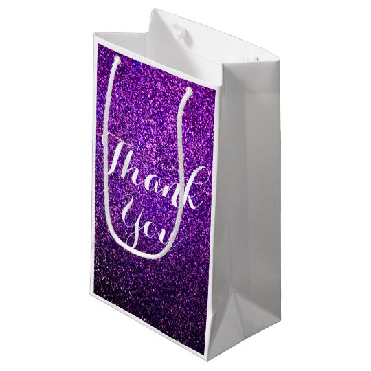crystal thank you bag