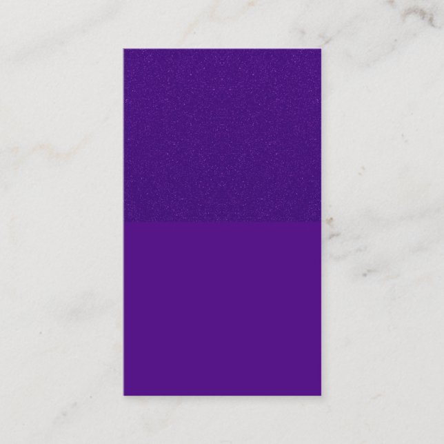 Purple Glitter Top Enclosure Card – Customizable (Front)