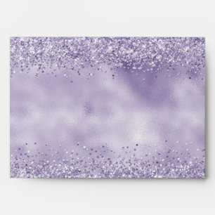 Purple Glitzy Glitter            Envelope