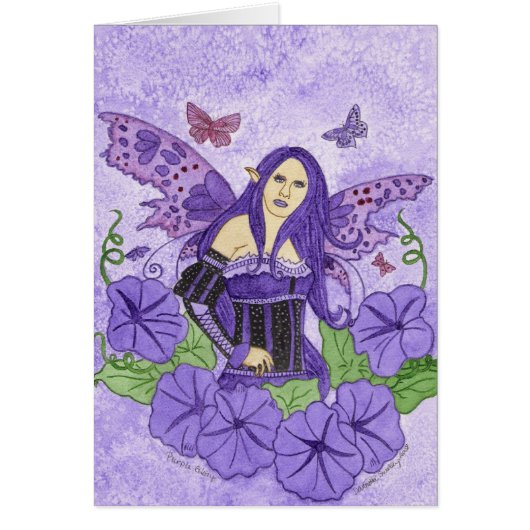 Purple Glory Card (Front)