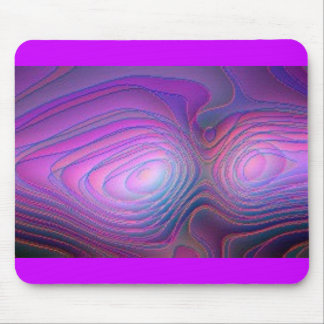 Purple Glow Mouse Pad