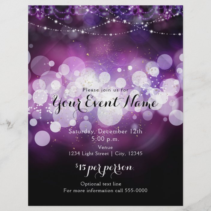 purple crystal flyers