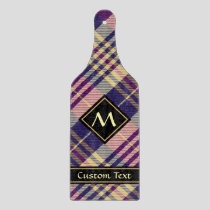 Purple, Gold and Blue Tartan Cutting Board