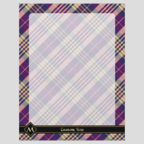 Purple, Gold and Blue Tartan Flyer