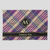 Purple, Gold and Blue Tartan Kitchen Towel