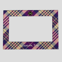 Purple, Gold and Blue Tartan Magnetic Frame