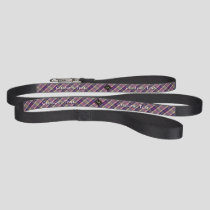 Purple, Gold and Blue Tartan Pet Leash