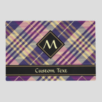 Purple, Gold and Blue Tartan Placemat