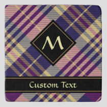 Purple, Gold and Blue Tartan Trivet