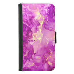Purple Gold Electric Galaxy S5 Case | Glitzy Chic
