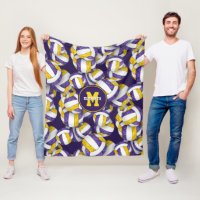 purple gold girls volleyball team colors