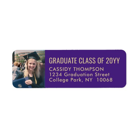 Graduation address labels 30 sheet template