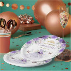 Purple Gold Quinceanera Dress Birthday Butterflies