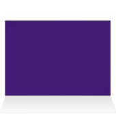 Purple Grad Thank you note (4.25" x 5.5") Card (Inside Horizontal (Top))