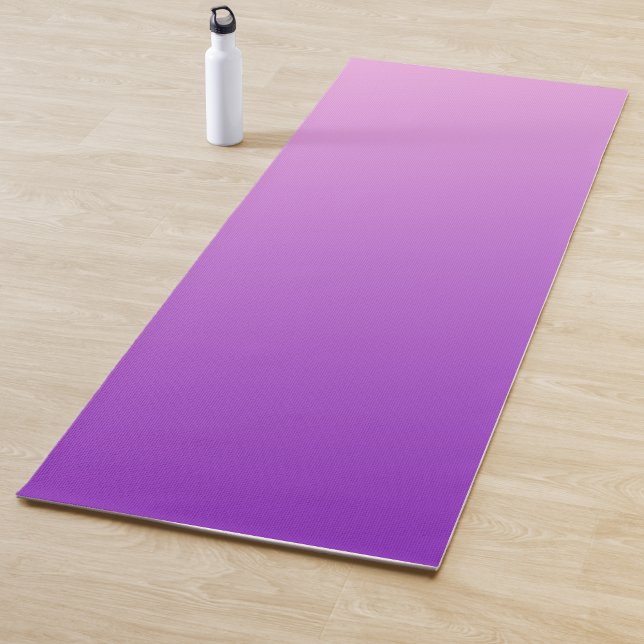 Purple gradient Color  Yoga Mat (Creator Uploaded)