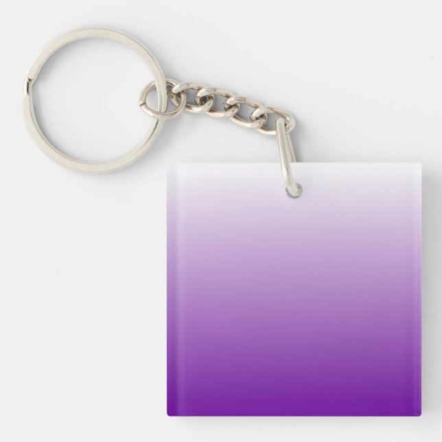 Purple Gradient Keychain (Front)