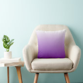 Purple Gradient Throw Pillow (Chair)