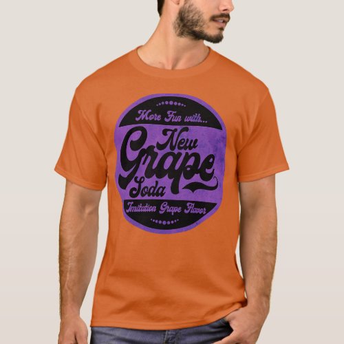 Purple Grape Flavor Soda T_Shirt