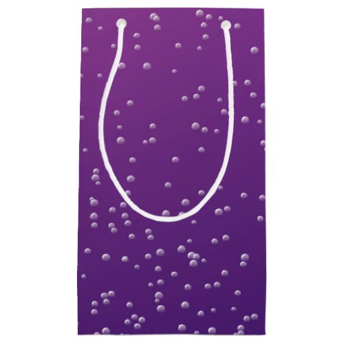 Purple Grape Soda with Tiny Bubbles Small Gift Bag