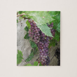 Purple Grapes on the Vine Jigsaw Puzzle
