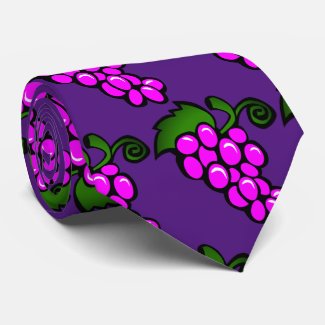 Purple grapes pattern