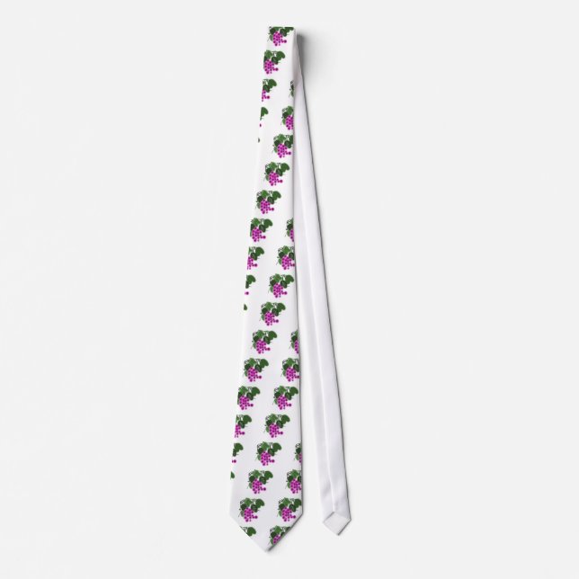 purple grapes tie (Front)