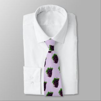 Purple Grapes Tie
