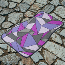 Purple & Gray Creases