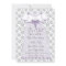 Purple Gray Damask Baby Girl Shower