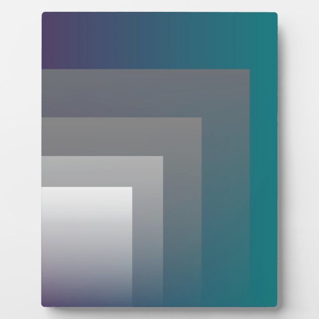 purple gray teal plaque (Front)