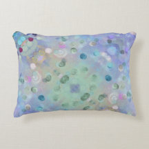 Purple, Green Abstract Circles