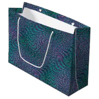 Purple Green Decorative Gift Bag