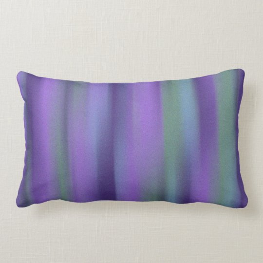 Purple Green Lavender Stripe Lumbar Pillow Zazzle