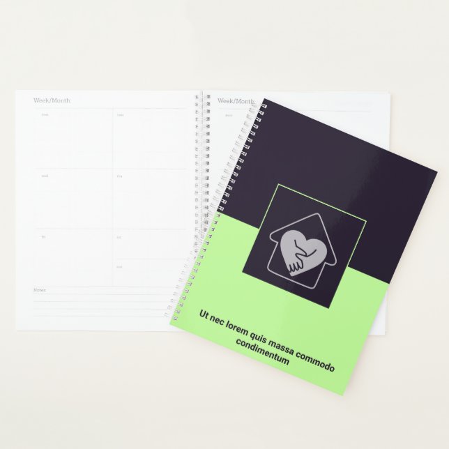 Purple & Green Nursing Elderly Care Planner (Display)