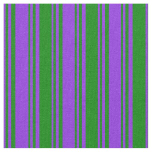 Purple & Green Pattern Fabric
