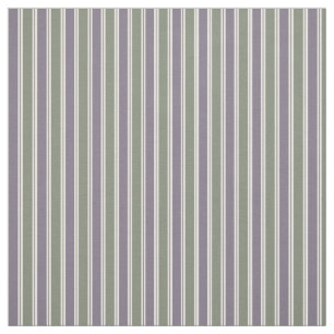 Purple & Green Stripes Fabric