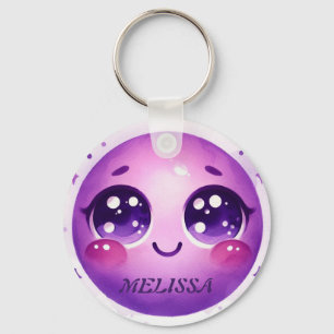 Purple grimace keychain