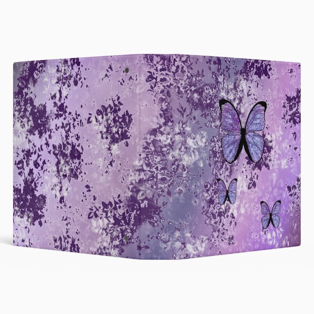 Purple Grunge Binder (Background)