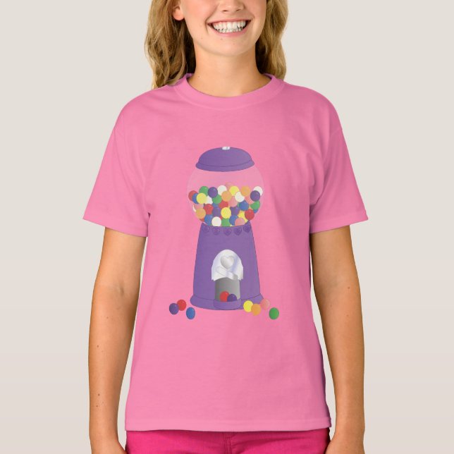 Purple Gumball Machine T-Shirt (Front)