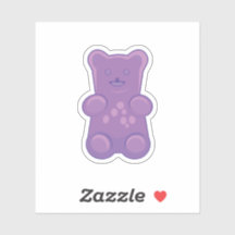 purple gummy bear