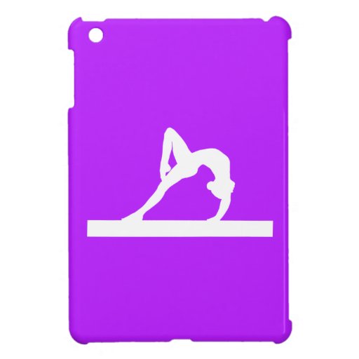 Purple Gymnastics iPad Mini Case | Zazzle