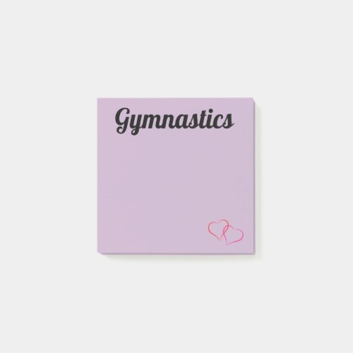 Purple Gymnastics Notes