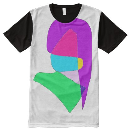 Purple Hair All-Over-Print T-Shirt