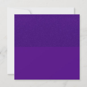 Purple Half-Glitter & Matte Square Invites