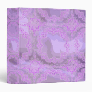 Purple Handkerchief Abstract Binder/Photo Album 3 Ring Binder