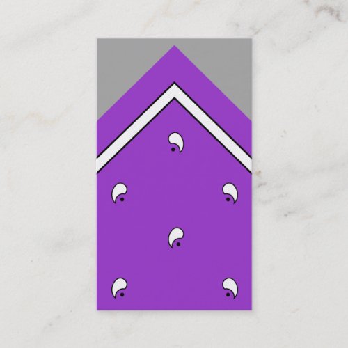 Purple Hanky Trick Card / Business Card