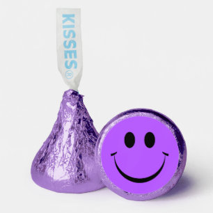 Purple Happy Face Cute Hershey®'s Kisses®