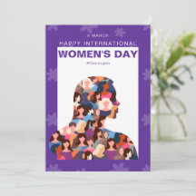 Happy International Womens Day Cards & Templates | Zazzle
