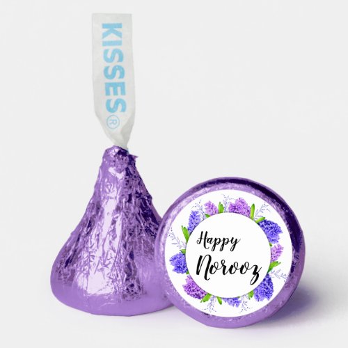 Purple Happy Norooz Hyacinth Wreath New Year Hersheys Kisses